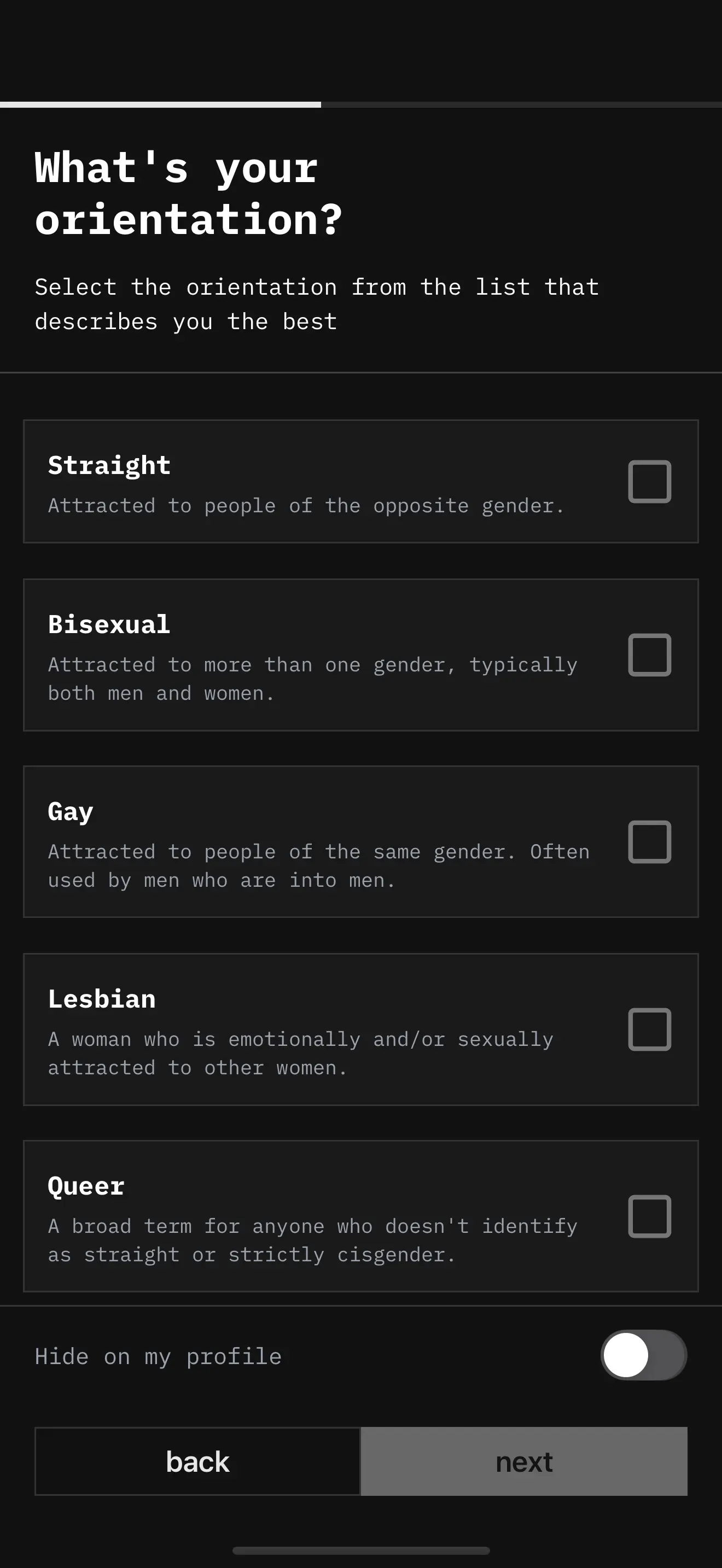 Glow filters preview